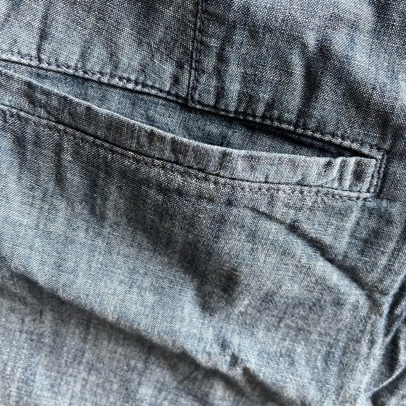 a new day Chambray 3” chino shorts NWT size 10 - Picture 7 of 12